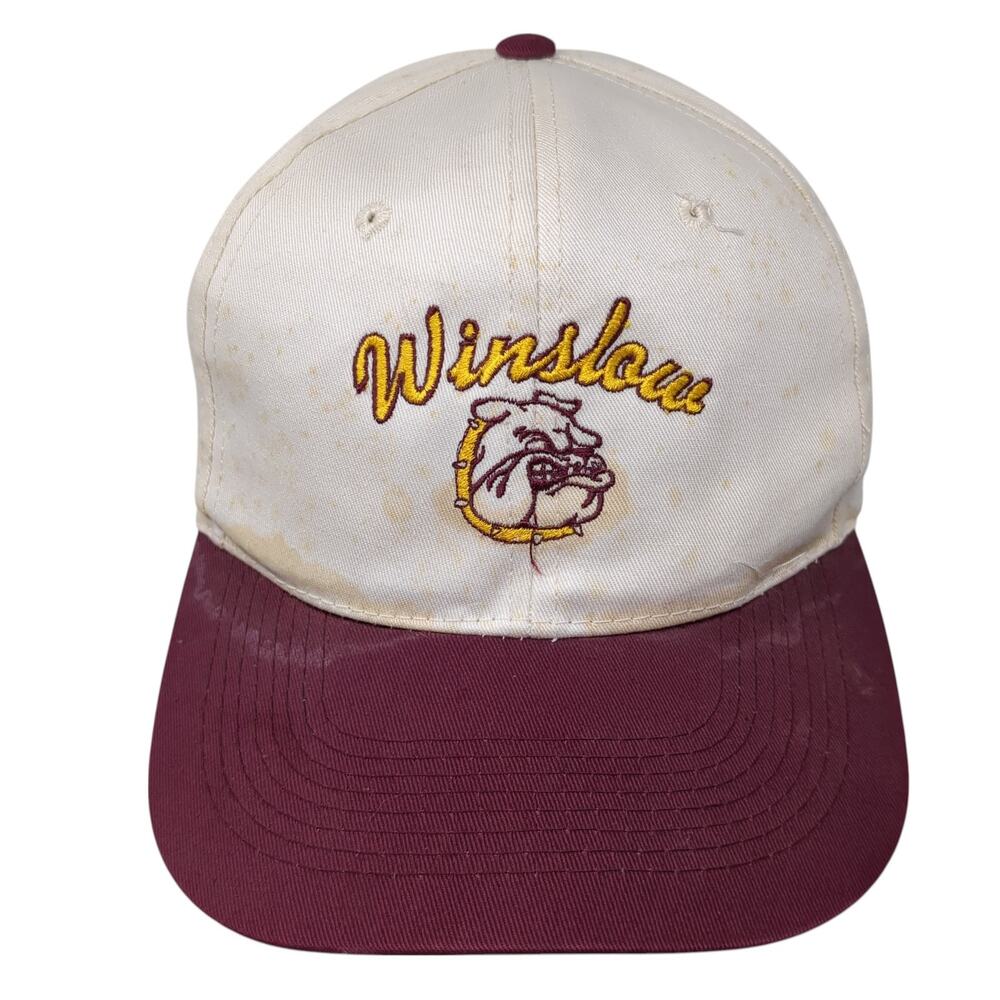 Winslow Snapback Cap Multi One Size Adjustable Embroidered 6 Panel Four Seasons